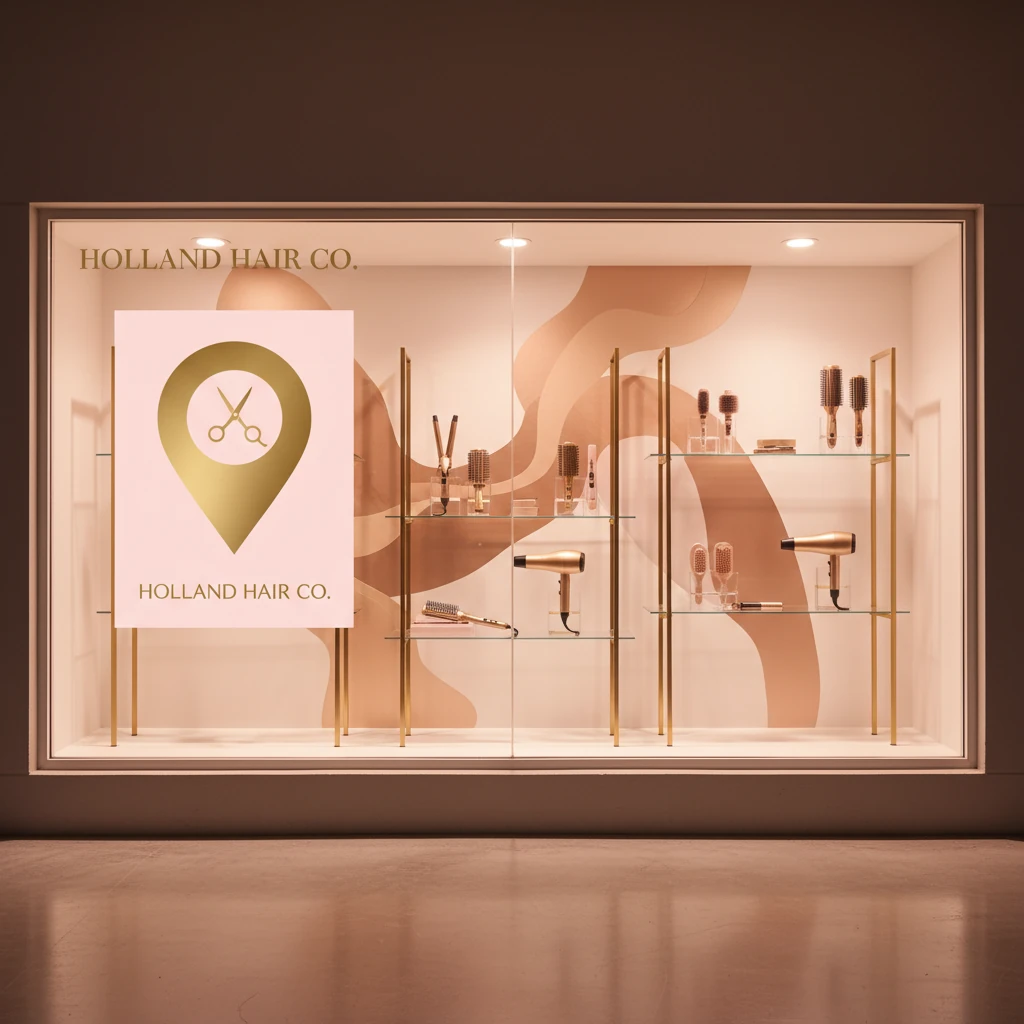 Local search results showing Google Business Profile for independent hairstylist getting new salon clients